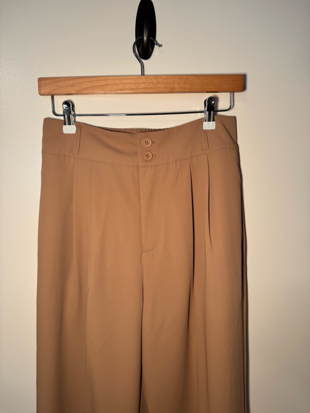 Halara Work Pants Neutral Brown Capsule Wardrobe Staple - Picture 4 of 8